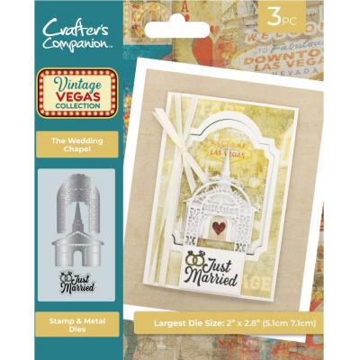 Crafter's Companion Vintage Vegas - Wedding Chapel